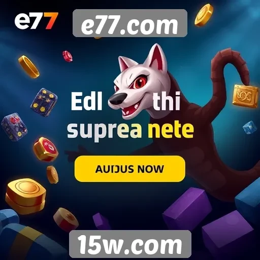Plataforma e77.com oferece promoções em jogos populares
